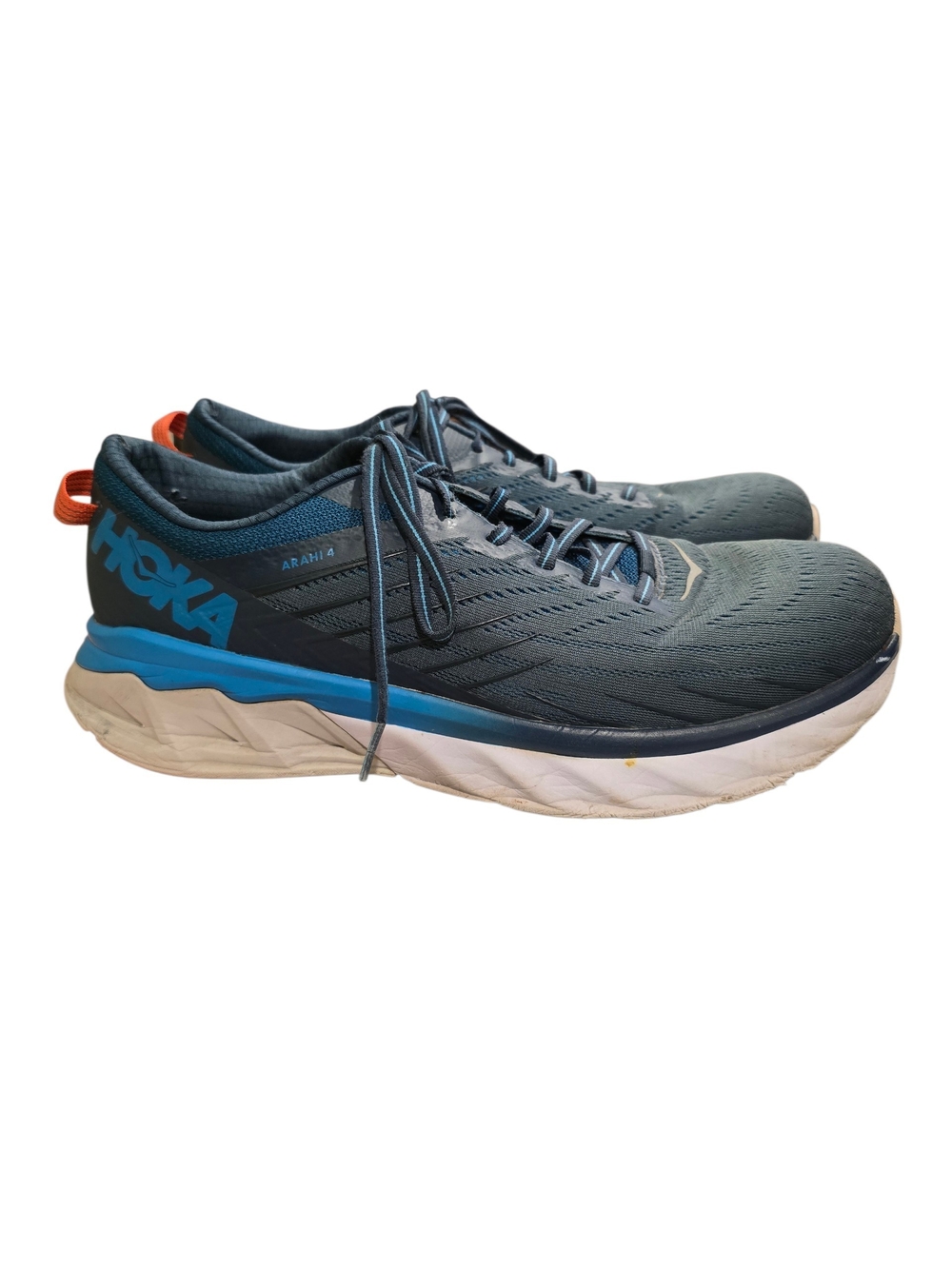 Hoka One One Men's Teal and Blue Arahi Running Shoes